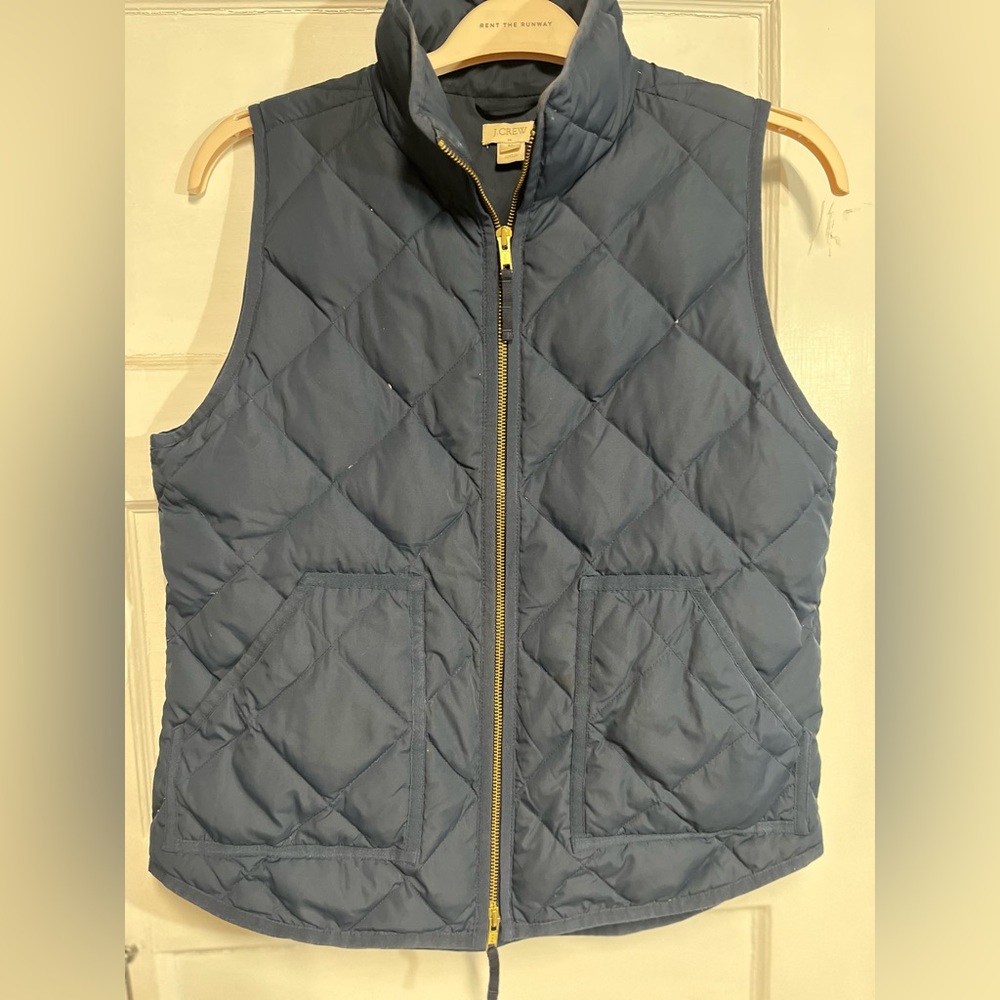 j crew women’s quilted vest